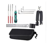 Strumenti Per La Costruzione Della Chitarra Kit Di Riparazione E Manutenzione Per Chitarra Strumento Per Cambiare Le Corde Chiave Per Accordatura Kit Di Riparazione E Messa A Punto Della Chitarra Kit