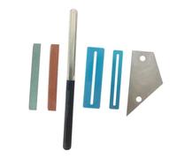 strumenti per la costruzione della chitarra Set Di Strumenti Per La Riparazione Della Chitarra, Tastiera E Molatura Dei Tasti, Sostituzione Della Pietra Per Molatura Del Distanziatore Per File Triango