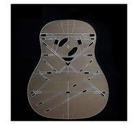 Strumenti per la creazione di chitarre Folk Chitarra Acustica Modello e Barile Assemblaggio Stampo Piastra Laterale Piegatura Superiore E Inferiore Stampo Fare Strumenti per Chitarra (colore: 1)