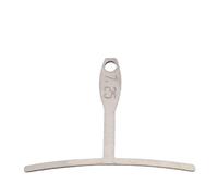 Strumenti Per La Manutenzione Della Chitarra Strumento Per Liutaio Calibro Del Raggio Delle Corde Della Tastiera In Acciaio Per Chitarra(7.25R 1 Piece)