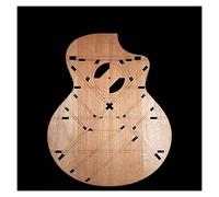 Strumenti per la produzione di chitarra Barilotto del suono della chitarra Tenone dritto Taglierina speciale fresa per lavorazione del legno Macchina di rifilatura con scanalatura del cuscinetto (colore: 12)