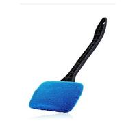strumenti per la pulizia del parabrezza Kit spazzola per la pulizia dei finestrini dell'auto, strumento per la pulizia del parabrezza, tergicristallo con manico lungo(1PCS-Deep Blue)