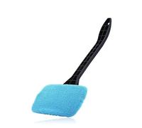 strumenti per la pulizia del parabrezza Kit spazzola per la pulizia dei finestrini dell'auto, strumento per la pulizia del parabrezza, tergicristallo con manico lungo(1PCS-Light Blue)