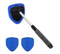 strumenti per la pulizia del parabrezza Spazzola per lavaggio auto automatica telescopica asta lunga gomito 15° per parabrezza e vetri auto(Blue set)