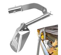 Strumenti per la pulizia delle grondaie - Pulitore per grondaie | Cucchiaio per la pulizia della grondaia | Strumento per la del tetto per foglie e detriti | Accessorio per detergenti per la m