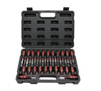 Strumenti per la rimozione dei pin del connettore dei | Set completo strumenti per la riparazione e la modifica del cablaggio, lo smontaggio dei connettori a prova