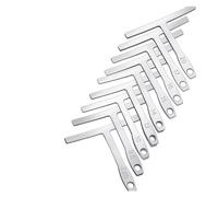 strumenti per la riparazione di chitarre 1 Set Chitarra A Forma Di T Sotto Il Raggio Della Corda Strumento Per Liutaio Per Chitarra In Acciaio Inossidabile Set Di Riparazione Per Corde Strumento Di Mi