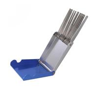 strumenti per la riparazione di chitarre 23 Pz Chitarra Dado Sbozzare File Seghe Aste Slot Deposito Strumenti Di Riparazione Kit Corda In Acciaio Inox Seghe Aste Set Per Dado Sbozzare