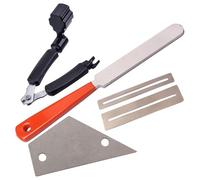 strumenti per la riparazione di chitarre Lima Per Tasti Per Chitarra Righello Per Livellare La Platorello Per Levigatura Set Di Strumenti Per Pietra