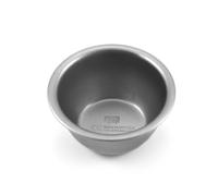 Strumenti per laboratorio odontotecnico Ceretta Modellazione Intaglio Ciotola per mescolare Spatola per gesso (Ciotola per mescolare - Piccola in acciaio)