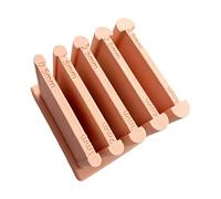 Strumenti per laminazione 'argilla, guida a rulli in argilla polimerica, guida dello spessore della laminazione per stampa 3D, kit di attrezzi in ceramica, per orecchini, ciondoli, ecc