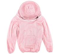 Strumenti per l'apicoltura Giacca protettiva per apicoltura professionale Grembiule in velo per apicoltore (Rosa)