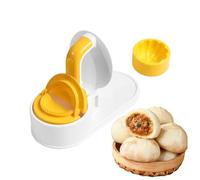 Strumenti per l'imballaggio della pasticceria - Kit di pressatura manuale della palla, produttore di pelle di pasta | Wonton, ravioli, stampo manuale, pressore senza slittamento per cucina domestica