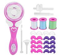 Strumenti per lo Styling Braider, Attrezzo per Intrecciare i Capelli, ABS Regolabile per Bambini di età Superiore Ai Sei Anni, Madri e Bambine (Chiamante)