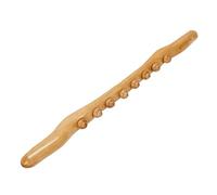 Zialofi Strumenti per Massaggio con Bastoncini Raschianti in Legno, Bastoncini Anticellulite per La Vita, Faggio