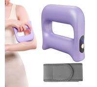 Strumenti per Massaggio Corpo, Massaggiatore Vibrazioni Profonde, Attrezzo Ergonomico 3 Modalità 5 Livelli Multifunzione per Relax Gambe Schiena Collo Recupero Muscoli Braccia