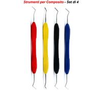 Strumenti per Otturazione Dentale Composito Plugger Amalgama Dentista Restauro
