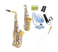Strumenti Per Sassofono Professionali Per Principi Sassofono Contralto In Mib Strumento Professionale In Ottone Con Cinghia Per Ancia Spazzolino Per Denti Accessori(2)