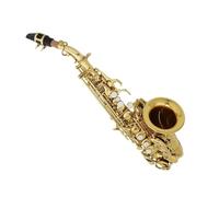 Strumenti Per Sassofono Professionali Per Principi Sassofono Contralto In Si Maggiore Laccato Oro Set Per Principianti Con Custodia Bocchino E Ance(3/4)