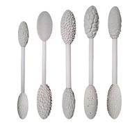 Strumenti per scolpire l'argilla, 5 strumenti per texture per l'arte dell'argilla, kit per scolpire a rullo in ceramica a doppia estremità, impugnatura comoda, strumenti per modellare la texture della