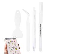 Strumenti Per Scrapbooking - Forniture Per Scrapbooking, Strumenti Di Creazione Per Scrapbooking | Kit Di 4 Penne A Colla, Set Di Strumenti Manuali Adesivi Forti Per Incollaggio, Carta Arte, F