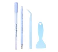Strumenti per scrapbooking, penna per colla per album,Kit di penne per colla da 4 pezzi | Strumento di creazione artigianale per arte con la carta, collage, creazione di cartoline e vari lavori manual