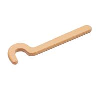 Strumenti per tagliare l'argilla, bastone per lanciare ceramiche in legno, bordo liscio, impugnatura ergonomica, bacchetta modellante per officina, costruzione di lastre in ceramica vasi per potatura