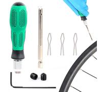 Strumenti Per Tappi Per Raggi Di Ruote Per Biciclette - Set Di Strumenti Per Raggi Di Bicicletta E Cacciaviti Per Raggii Di Cerchioni | Chiave Per Raggii Per Bicicletta Per Mountain Bike E Bici Da