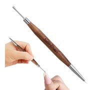Strumenti per unghie in silicone a doppia estremità Design Dotting Brush | Strumento per scolpire il gel per fidanzata, adolescente, madre, casa, viaggi, salone di bellezza, donne e signore