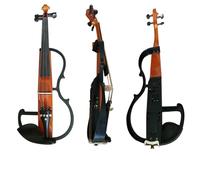 Strumenti Per Violino Violino Elettronico Con Finitura Marrone E Tutti Gli Accessori In Ebano Strumento Musicale