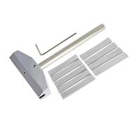 Strumenti Professionali Per La Liuteria Chiave Esagonale Per Inserti Per Fori E Raggi Della Piastra Dei Tasti Della Chitarra E Del Basso Strumenti Per Liutai(Silver 1set)