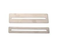 Strumenti Professionali Per La Liuteria Kit Di Protezione Per Pietra Abrasiva Per Tasti Di Chitarra Piastra Per Dita Strumento Per Lucidatura Radiante(2pcs)
