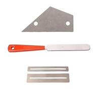 Strumenti Professionali Per La Liuteria Kit Di Protezione Per Pietra Abrasiva Per Tasti Di Chitarra 3/4 Pezzi Piastra Per Dita Lucidatura Radiante Strumento Per Liutaio Fai Da Te(4pcs)