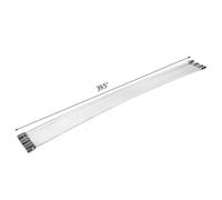 Strumenti pulitore frusta canna flessibile 10 piedi per pulizia canna fumaria pe