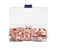 Strumenti Rame Anello Terminali Filo Borchie Crimp Alette Ricambio Set Saldatura