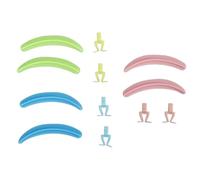 Strumenti separatori per ciglia Assistente professionale per l'isolamento delle ciglia in silicone per l'estensione delle ciglia Strumento efficace per il trucco con zampe di rana