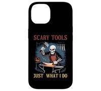 Strumenti spaventosi Proprio quello che faccio Halloween Spooky Creepy Custodia per iPhone 14