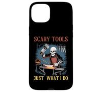Strumenti spaventosi Proprio quello che faccio Halloween Spooky Creepy Custodia per iPhone 15 Plus