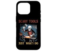 Strumenti spaventosi Proprio quello che faccio Halloween Spooky Creepy Custodia per iPhone 16 Pro