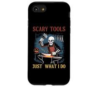 Strumenti spaventosi Proprio quello che faccio Halloween Spooky Creepy Custodia per iPhone SE (2020) / 7/8