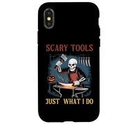 Strumenti spaventosi Proprio quello che faccio Halloween Spooky Creepy Custodia per iPhone X/XS