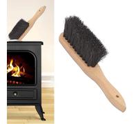 Strumenti Spazzola Camino Cuore Spazzola Fuoco Oblungo Forma Impugnatura in Legn