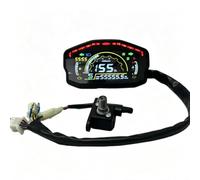 Strumenti Universali Per Tachimetro Digitale Per Moto | Cluster Strumenti Moto Accessori Contagiri Multifunzionali Per Misuratore Carburante REOKIP(With Mechanical)