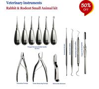Strumenti Veterinario Coniglio & Roditore Spatole Esploratori Estrazione Dente