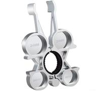 Strumento 12 in 1 in lega di zinco per installazione e rimozione di aeratori per rubinetti da 16 mm a 24 mm, per applicazioni di lavello da cucina e bagno