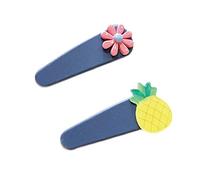 Strumento 2pcs dei Capelli dei Bambini delle Clip Sveglia dei Capelli Barrettes per Ragazze di Disegno del Fumetto Forcine per I Ragazzi per Bambini Donne Solo Adulti