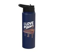 Strumento a coda I Love Piano Stainless Steel Insulated Water Bottle