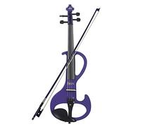 Strumento a Corde per Violino Elettrico Professionale 4/4 Violino Elettrico Viola con Custodia Cavo per Cuffie per Gli Amanti della Musica