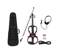 Strumento A Corde Professionale Per Violino Elettrico 4/4 Muto Con Custodia Per Cavo Per Cuffie Accessori Per Violino
