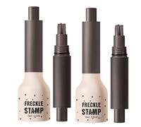 Strumento a doppia punta con timbro per lentiggini e matita per sopracciglia; penna per il trucco viso effetto lentiggini; formula waterproof; facile da controllare; permette di creare un make-up dal